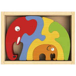 Elephant Familiy Puzzle - EN
